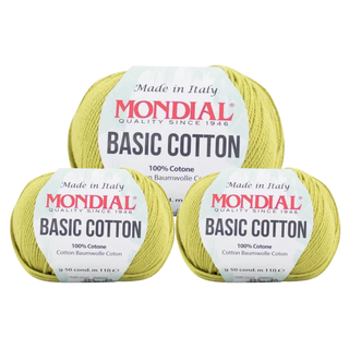 Basic Cotton 100% Algodón - Verde Lima (pack 3 unid),hi-res