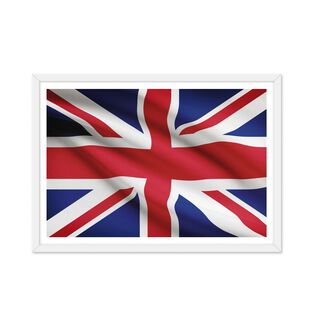 Cuadro individual Bandera Británica,hi-res