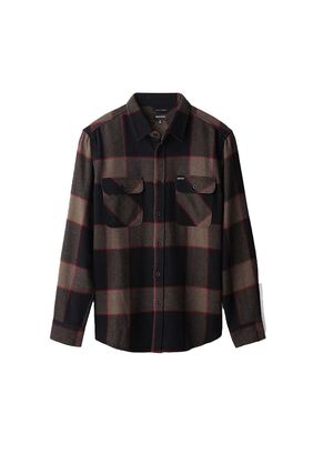 Camisa Men Bowerly Flannel Heather Grey Charcoal,hi-res