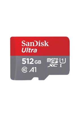 Tarjeta microSD SanDisk Ultra 512 GB 150MB/s con adaptador SD ,hi-res