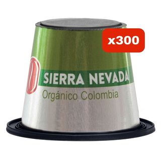 300 cápsulas de café Orgánico Sierra Nevada,hi-res