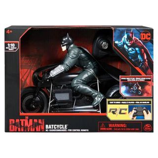 Figura de Batman y su Batimoto Radio Controlada DC Comics.,hi-res