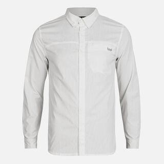 Camisa Hombre Rosselot Long Sleeve Q-Dry Shirt Blanco Lippi I23,hi-res