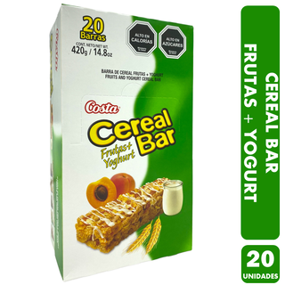 Barra De Cereal Bar Frutas Y Yoghurt (Caja Con 20 Unidades),hi-res