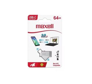 Pendrive Maxell 64 Gb Usb 3.0 V8,hi-res