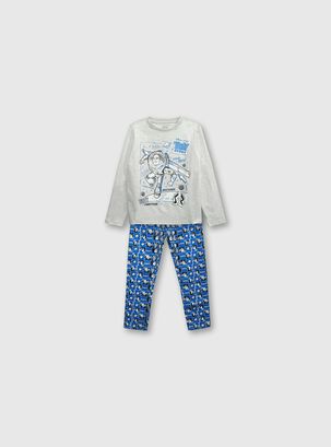 Pijama Niño Azul 49620 Colloky,hi-res