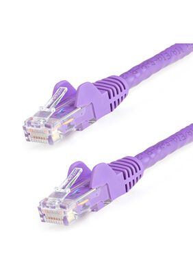 Cable 2m Púrpura de Red Gigabit Cat6 Ethernet RJ45 Snagless,hi-res