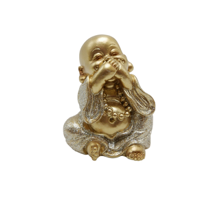 Figura Decorativa Buda Sabio No Hablo,hi-res
