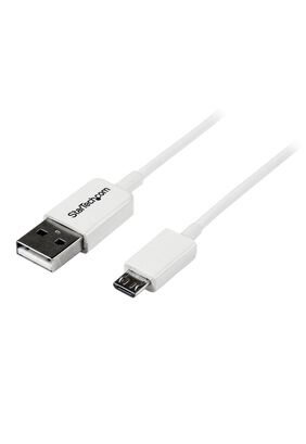 Cable Micro USB (blanco) - A a Micro B,hi-res