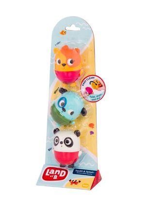 B. Toys Dog, Cat, Panda Bath Squirts Genial (B7342568),hi-res