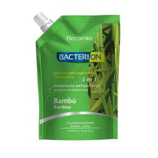 Bacterion Jabón Hidratante Antibacterial 1lt Bambu,hi-res