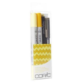 COPIC Ciao Doodle Packs: Yellow (4 Lápices),hi-res