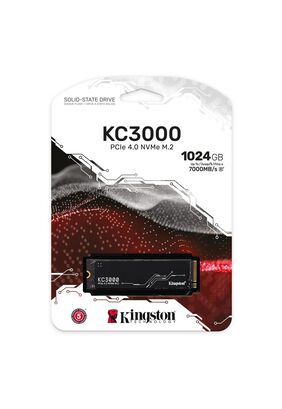 Disco Duro M.2 Kingston SSD KC3000 PCIe 4.0 de 1TB,hi-res