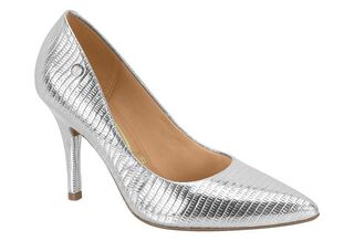 Zapato Mujer Stiletto Vizzano Metalizado Plata,hi-res