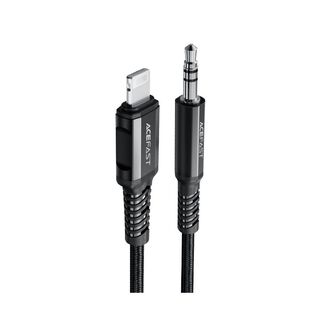 Cable de Audio Acefast C1-06 MFI Lightning a 3.5mm Negro,hi-res