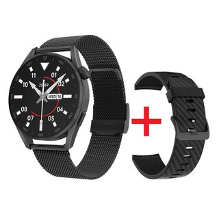 Smartwatch Reloj Inteligente Bluetooth 280 mAh 390x390 IP68 llamadas DT3 PRO - negro,hi-res