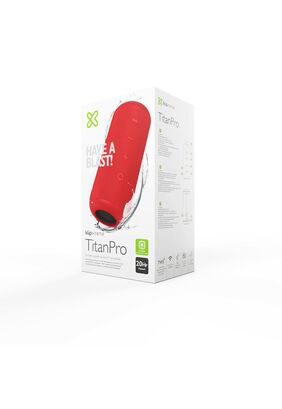 Parlante Klip Xtreme TitanPro KBS-300 TWS Bluetooth Rojo,hi-res