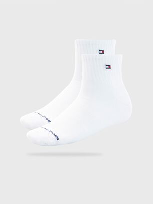 Pack 6 Pares Calcetines Athletic Blanco Tommy Hilfiger,hi-res