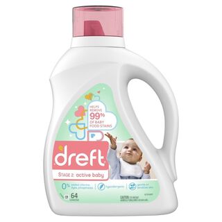 Detergente Concentrado para Bebes Etapa 2 2.72lts Dreft,hi-res