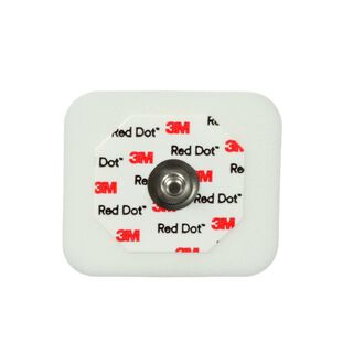 Electrodo 3M Red Dot Monitorizacion Pacientes Diaforeticos 2560 x 50 un,hi-res
