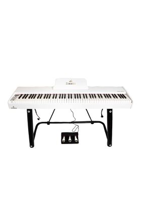 Piano Digital Portable Zimmer Blanco ZIM-800-WH,hi-res