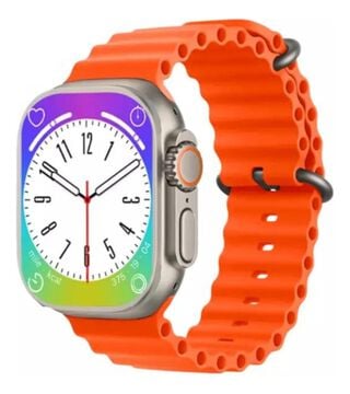 Reloj T900 Ultra Smartwatch Naranjo / Realiza Llamadas,hi-res