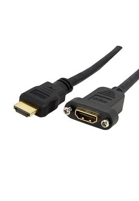 Cable HDMI Macho a HDMI Hembra Startech Para Montaje en Panel,hi-res