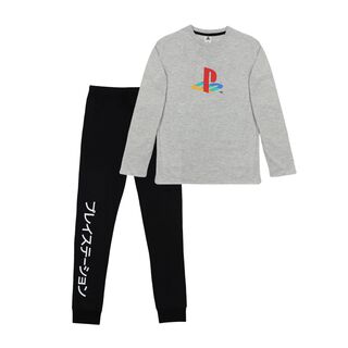 Pijama Niño Japan Gris PlayStation,hi-res