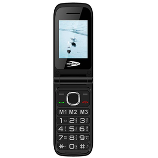 Celular INTROTECH Senior Phone 4G Botón SOS Chip Incluido Clamshell,hi-res