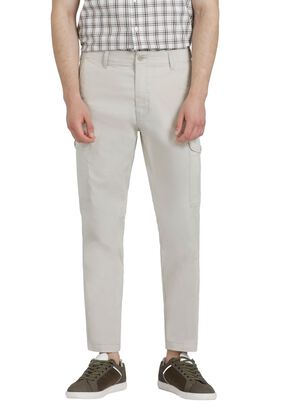 Pantalón Cargo Hombre Chino Tapered Slim Fit Beige,hi-res
