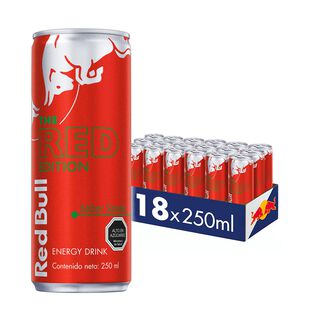 Red Bull Bebida Energética Pack 18 Latas Sandía 250Ml,hi-res
