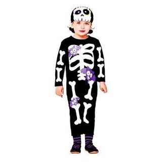 Disfraz esqueleto para niño 1-2 años,hi-res