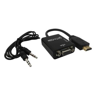 Adaptador HDMI Con Audio a VGA Datacom Pronobel,hi-res