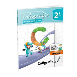CALIGRAFIA CUADRICULA 2 BÁSICO-INTERACTIVO. Editorial: Editorial Caligrafix,hi-res
