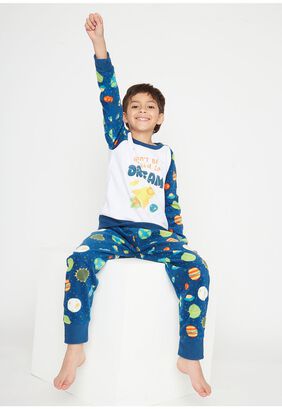Pijama Polar Niño Azul 64.197M-AZU Kayser,hi-res