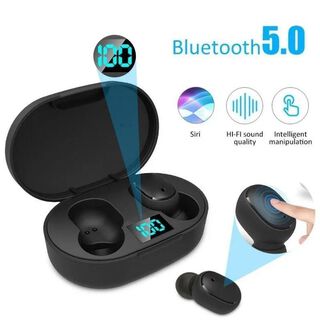  Audífono Inalámbrico Estéreo TWS Bluetooth 5.0,hi-res