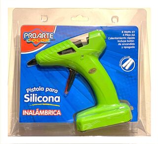 Pistola Silicona Inalámbrica Manualidades 7mm-incl Baterias,hi-res