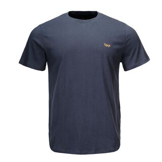 Polera Hombre Ulmo Cotton UV-Stop T-Shirt Azul Oscuro Lippi V22,hi-res