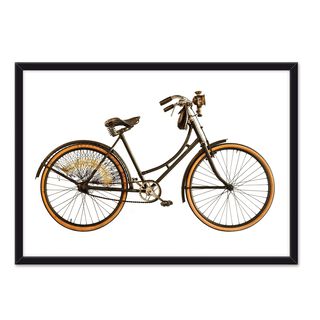 Cuadro Individual  Bicicleta Vintage Reto ,hi-res