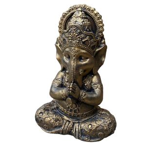 Figura Ganesha pequeño Golden ,hi-res