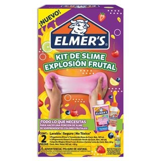 Kit Slime Elmers Con Aroma Explosión Frutal 2 Unidades,hi-res