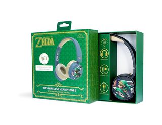 OTL Audífonos Bluetooh Legend of Zelda para niños,hi-res