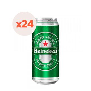 24X Cerveza Heineken Lata 5° 473Cc,hi-res