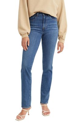 Jeans Mujer 724 High Rise Straight Azul Levis 18883-0126,hi-res