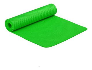 Mat de yoga 6 mm verde,hi-res