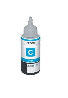 Tinta Botella Epson T673 Ecotank 70ml Cyan,hi-res