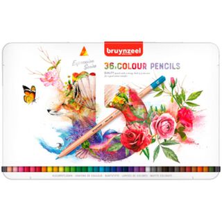 Lápices de Colores Bruynzeel Expression Set 36 Colores,hi-res