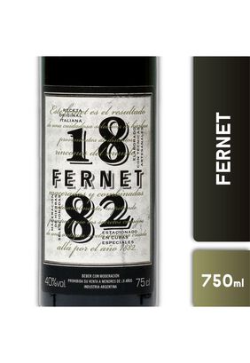 Licor Fernet 1882 750 cc 1 Unidad,hi-res