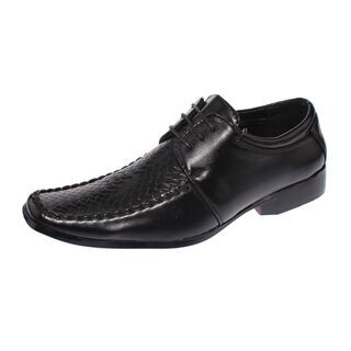 Zapato Formal Negro Vía Franca Hombre,hi-res