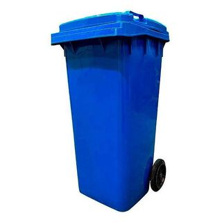 Contenedor de basura 120 Litros Color Azul,hi-res
